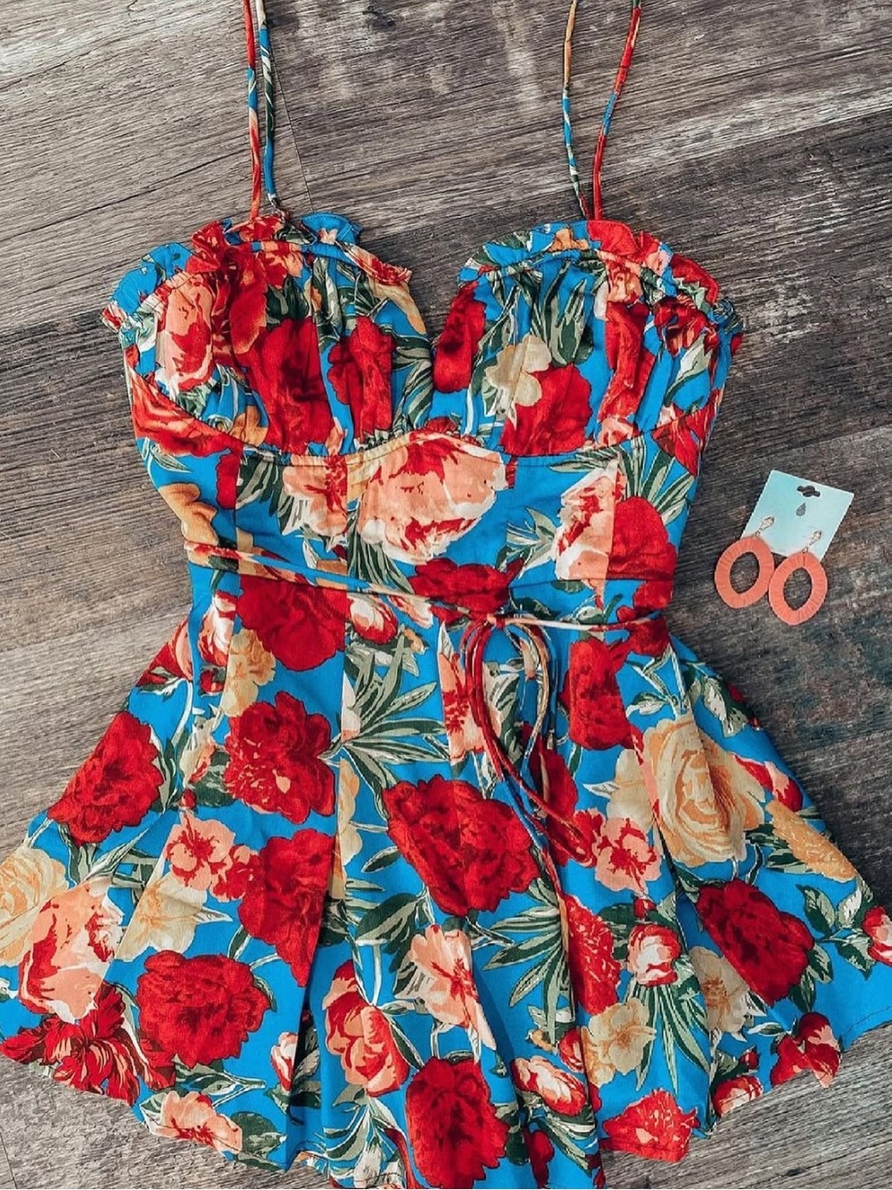 Floral Sweetheart Sundress